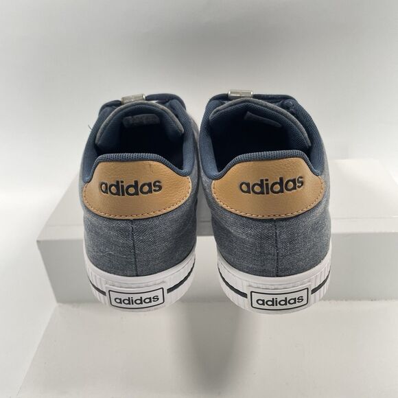 Adidas Daily 3.0 Mens Shoes Navy White Canvas Skateboarding GY8115 Size 8 - Picture 7 of 9